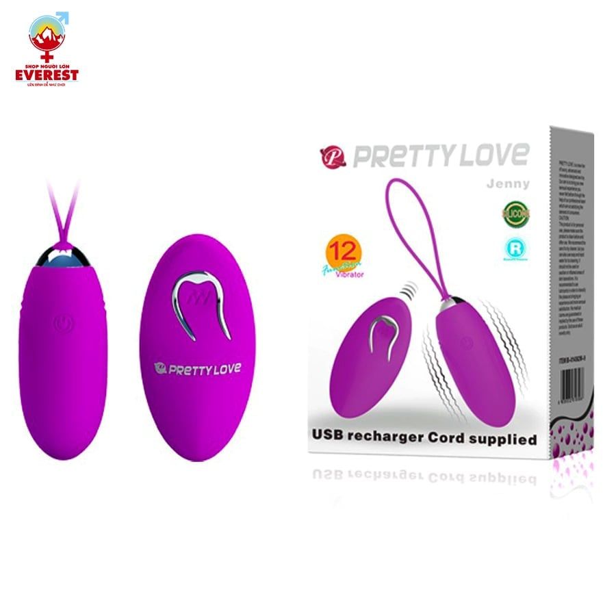  Trứng rung không dây điều khiển từ xa Pretty Love Jenny thế hệ mới 