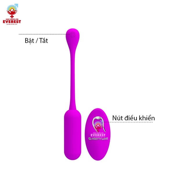  Trứng rung Pretty Love Lechies 12 chế độ rung thế hệ mới 