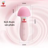  Trứng rung tình yêu hình chiếc nấm siêu cute 12 chế độ rung 
