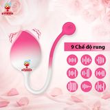  Trứng rung tình yêu quả đào điều khiển từ xa bằng App và Remote 