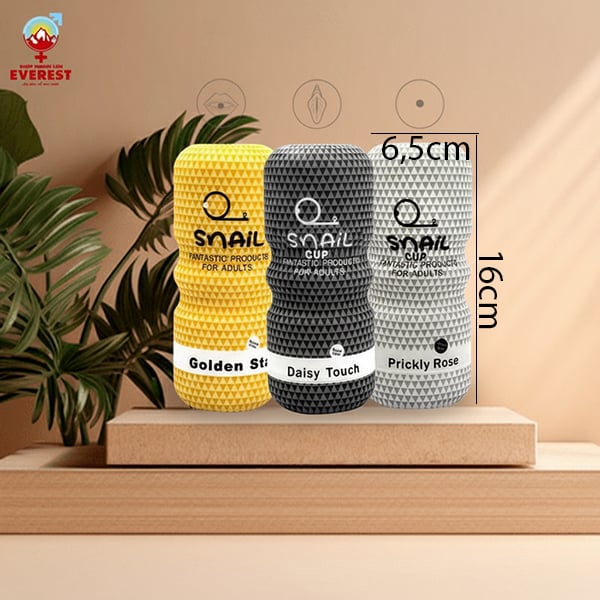  Cốc thủ dâm Snail giá rẻ cho nam hình âm đạo, miệng, hậu môn 