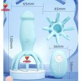  Trứng rung tình yêu kiểu dáng bạch tuộc điều khiển từ xa bằng remote 