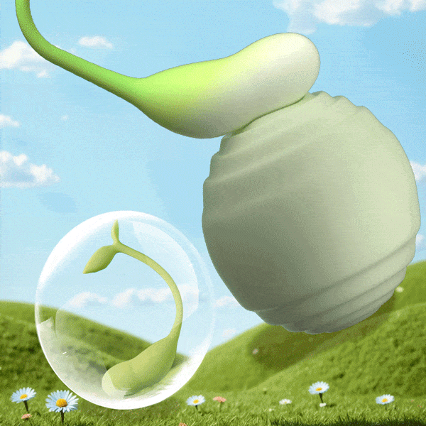  Trứng rung tình yêu Spring Buds điều khiển từ xa bằng App điện thoại 