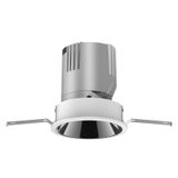 OSCAR LUXC75 12W, âm trần chiếu sáng chung, Φ75mm