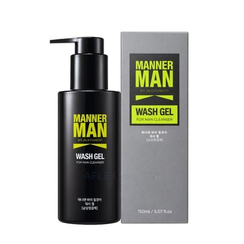 Dung Dịch Vệ Sinh Nam Cao Cấp JILGYUNGYI Manner Man Wash 150ml – Làm Sạch, Khử Mùi