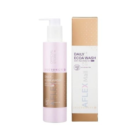 Dung dịch vệ sinh phụ nữ Jilgyungyi Daily Ecoa Wash phiên bản cao cấp khử mùi giảm ngứa, cân bằng pH vùng kín 200ml