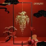  Mô Hình Kim Loại 3D Lắp Ráp Piececool Mã Đạp Phi Yến - Lồng Đèn Tết Nguyên Đán (1007 mảnh, Lunar Blessing Lantern) P459-GN – MP1335 