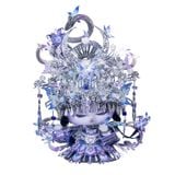  Mô Hình Kim Loại 3D Lắp Ráp MU Miêu Cương Linh Nhi (164 mảnh, Ethnic Cat) YM-N146-S – MP1346 
