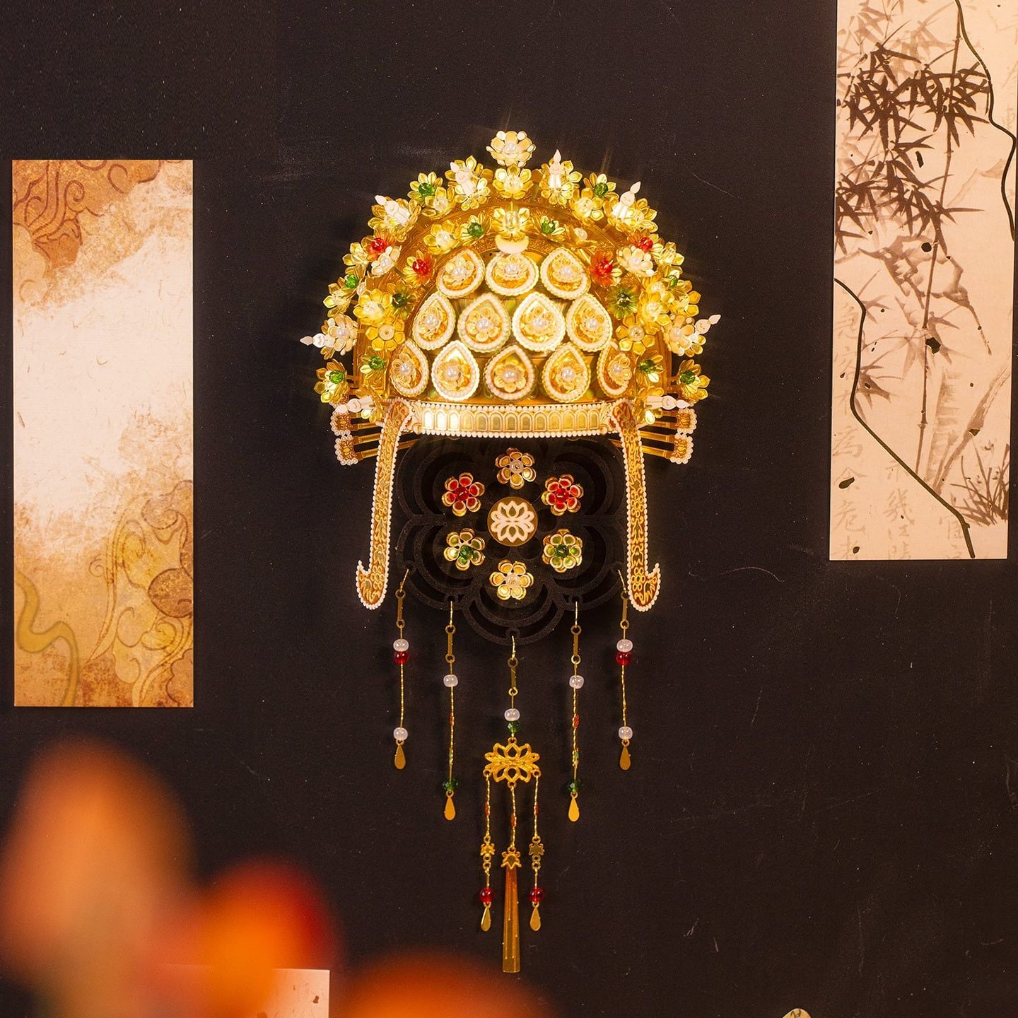  Mô Hình Kim Loại Lắp Ráp 3D MU Tùy Lễ Hoa Điền Quan (164 mảnh, Sui Dynasty Fireworks & Omanent) YM-N188-E – MP1334 