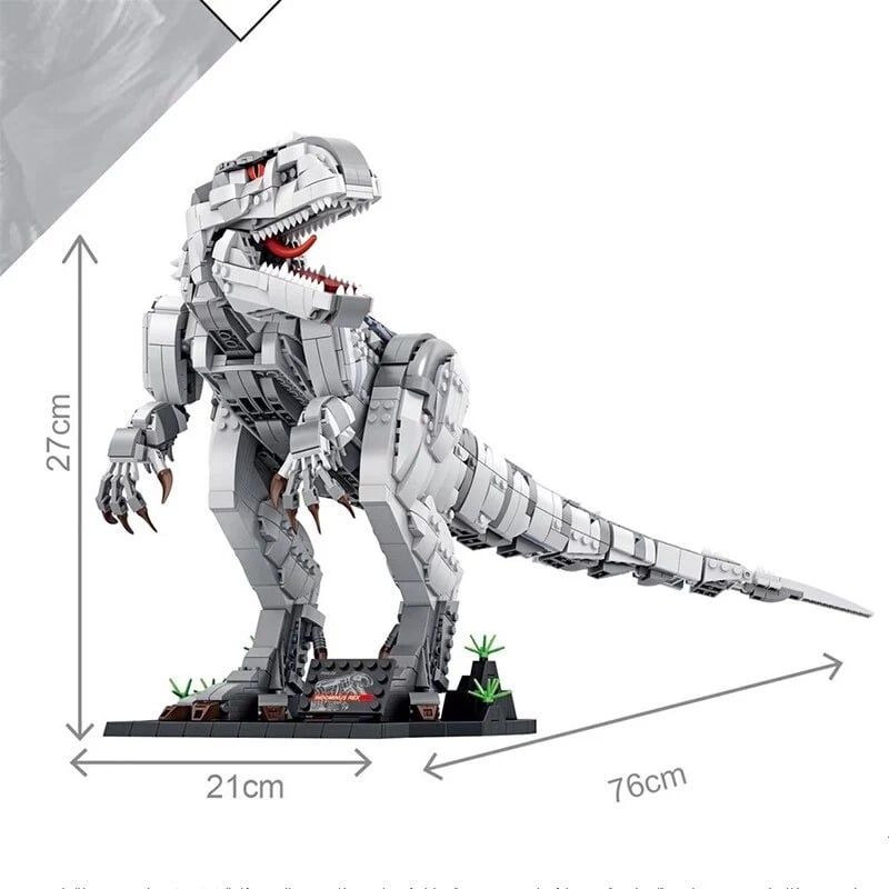  Mô Hình Nhựa 3D Lắp Ráp Panlos Khủng Long Indominus Rex 611002 (2108 mảnh) - LG0187 