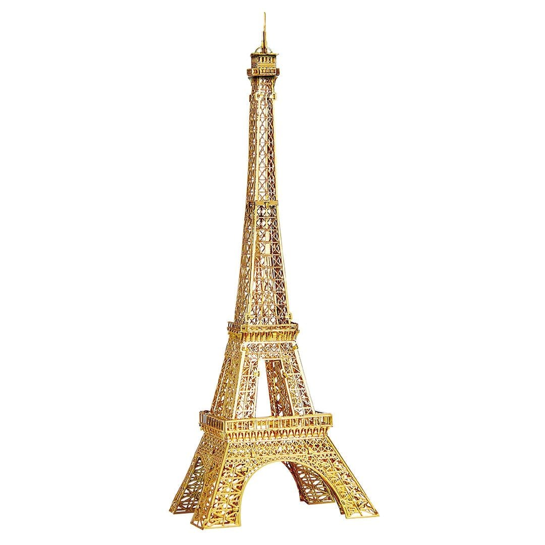  Mô Hình Kim Loại 3D Lắp Ráp Piececool Tháp Eiffel (37 mảnh, Eiffel Tower, Hít Tủ Lạnh) B018-G – MP1330 