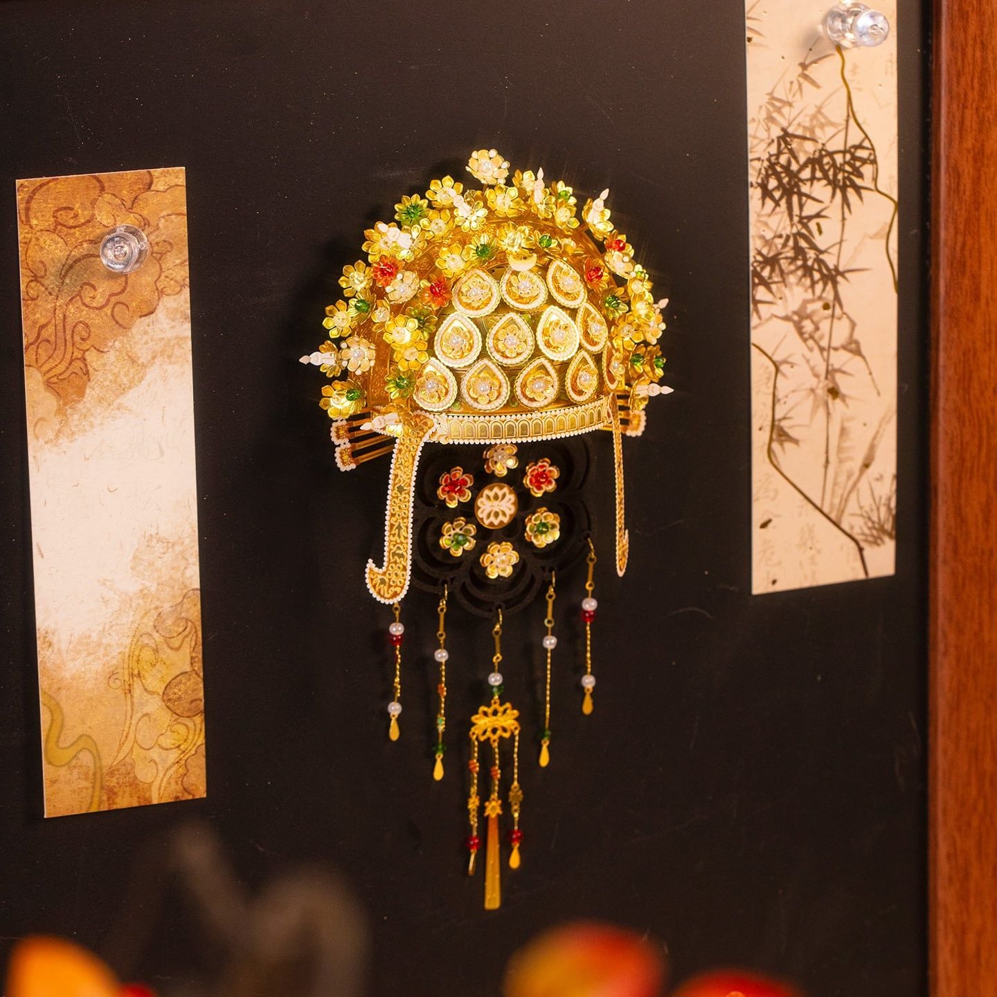  Mô Hình Kim Loại Lắp Ráp 3D MU Tùy Lễ Hoa Điền Quan (164 mảnh, Sui Dynasty Fireworks & Omanent) YM-N188-E – MP1334 