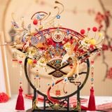  Mô Hình Kim Loại 3D Lắp Ráp MU Phượng Cầu Hoàng Hỉ Phiến (174 mảnh, Phoenix Xi Fan) YM-N166-A – MP1345 