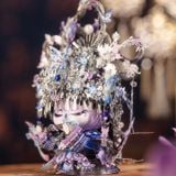  Mô Hình Kim Loại 3D Lắp Ráp MU Miêu Cương Linh Nhi (164 mảnh, Ethnic Cat) YM-N146-S – MP1346 