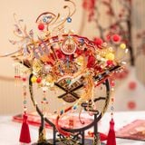  Mô Hình Kim Loại 3D Lắp Ráp MU Phượng Cầu Hoàng Hỉ Phiến (174 mảnh, Phoenix Xi Fan) YM-N166-A – MP1345 