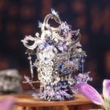  Mô Hình Kim Loại 3D Lắp Ráp MU Miêu Cương Linh Nhi (164 mảnh, Ethnic Cat) YM-N146-S – MP1346 