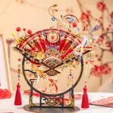  Mô Hình Kim Loại 3D Lắp Ráp MU Phượng Cầu Hoàng Hỉ Phiến (174 mảnh, Phoenix Xi Fan) YM-N166-A – MP1345 