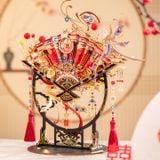  Mô Hình Kim Loại 3D Lắp Ráp MU Phượng Cầu Hoàng Hỉ Phiến (174 mảnh, Phoenix Xi Fan) YM-N166-A – MP1345 