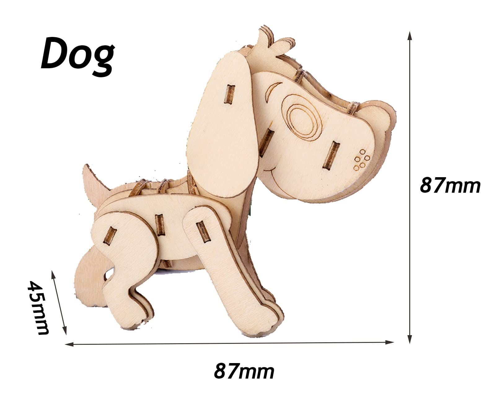 Đồ Chơi Mô Hình 3D Lắp Ráp Bằng Gỗ Hình Con Vật - WP268 