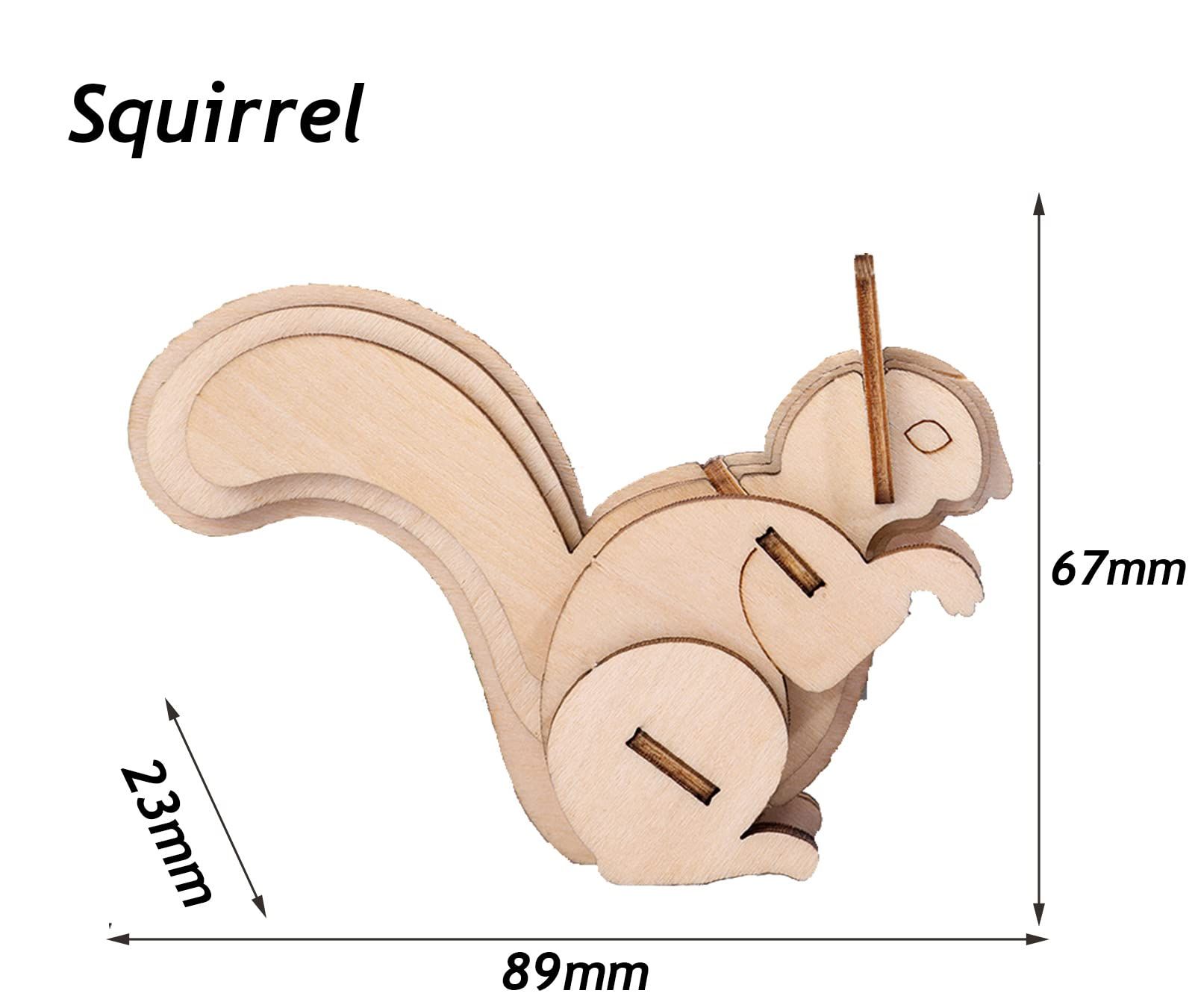  Đồ Chơi Mô Hình 3D Lắp Ráp Bằng Gỗ Hình Con Vật - WP268 