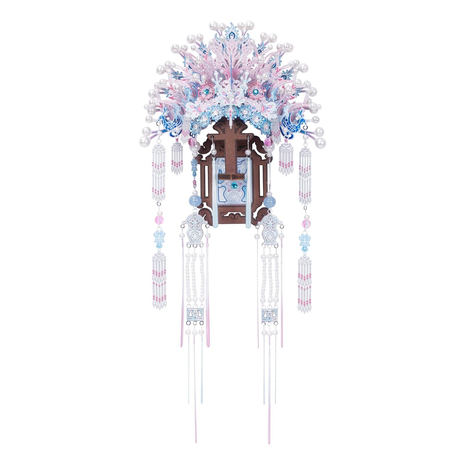  Mô Hình Kim Loại Lắp Ráp 3D MU Phụng Nghi Phấn Quan (93 mảnh, Gemmy Coronet, Có Đế) YM-N188-A – MP1285 