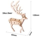  Đồ Chơi Mô Hình 3D Lắp Ráp Bằng Gỗ Hình Con Vật - WP268 