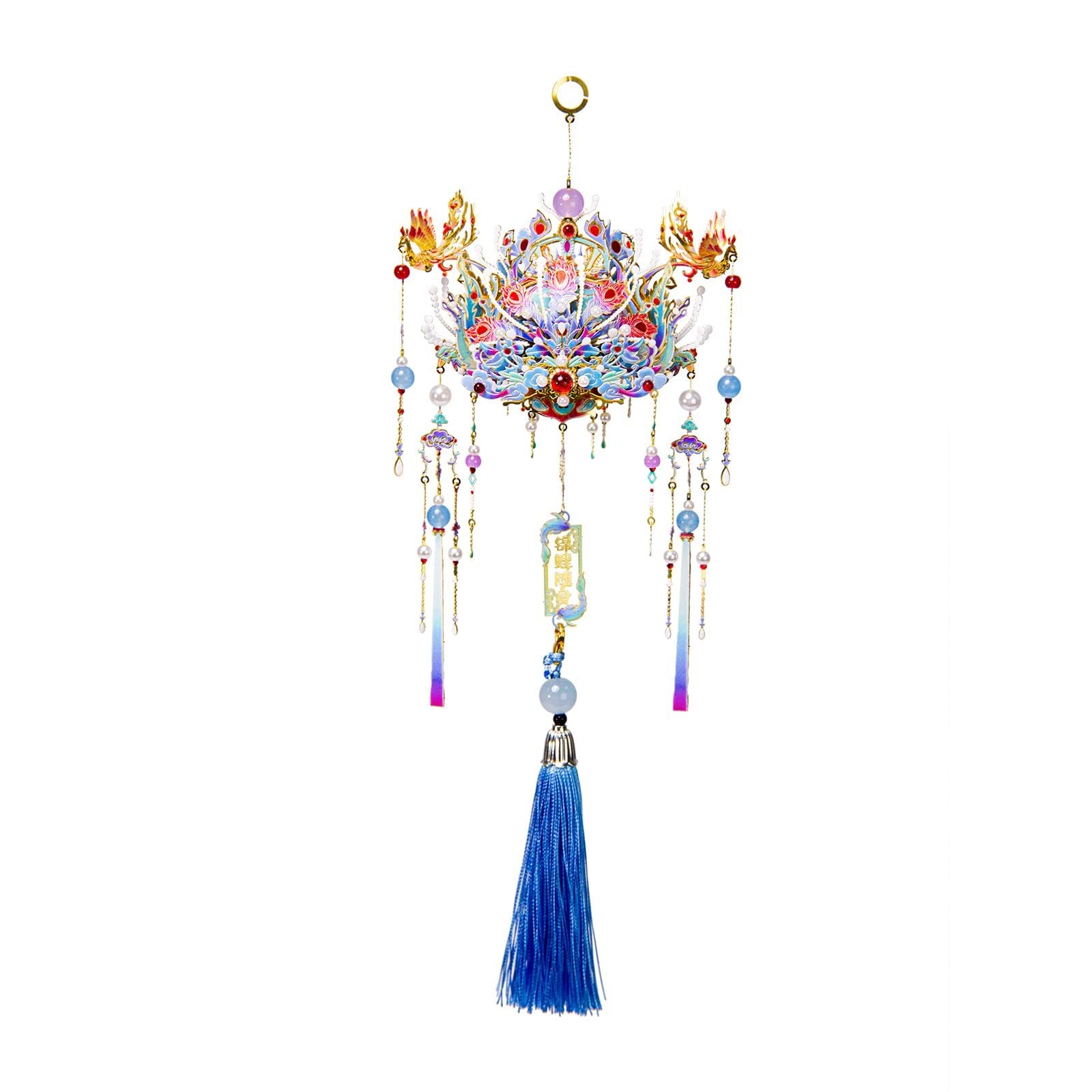  Mô Hình Kim Loại 3D Lắp Ráp MU Phượng Quan Cẩm Lí Tùy Thân (92 mảnh, Yuanchu) YM-N144-E – MP1308 