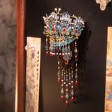  Mô Hình Kim Loại 3D Lắp Ráp MU Anh Lạc Phượng Điền (138 mảnh, Tiara Diancui Crown) YM-N188-B – MP1310 