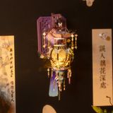  Mô Hình Kim Loại 3D Lắp Ráp MU Điệp Ảnh Hoa Đăng (158 mảnh, Butterfly Lantern) YM-N186-B – MP1311 