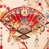  Mô Hình Kim Loại 3D Lắp Ráp MU Phượng Cầu Hoàng Hỉ Phiến (174 mảnh, Phoenix Xi Fan) YM-N166-A – MP1345 