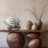  Mô Hình Kim Loại 3D Lắp Ráp Piececool Chiến Hạm Buồm USS Constitution IX-21 Hải Quân Hoa Kỳ (349 mảnh, Nhiều Màu) HP376-RS – MP1325 