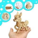  Đồ Chơi Mô Hình 3D Lắp Ráp Bằng Gỗ Hình Con Vật - WP268 