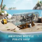  Mô Hình Nhựa 3D Lắp Ráp MOULD KING Tàu Ngọc Trai Đen Trong Chai 10065 (2206 mảnh, Pirate Ship in Bottle) - LG0192 