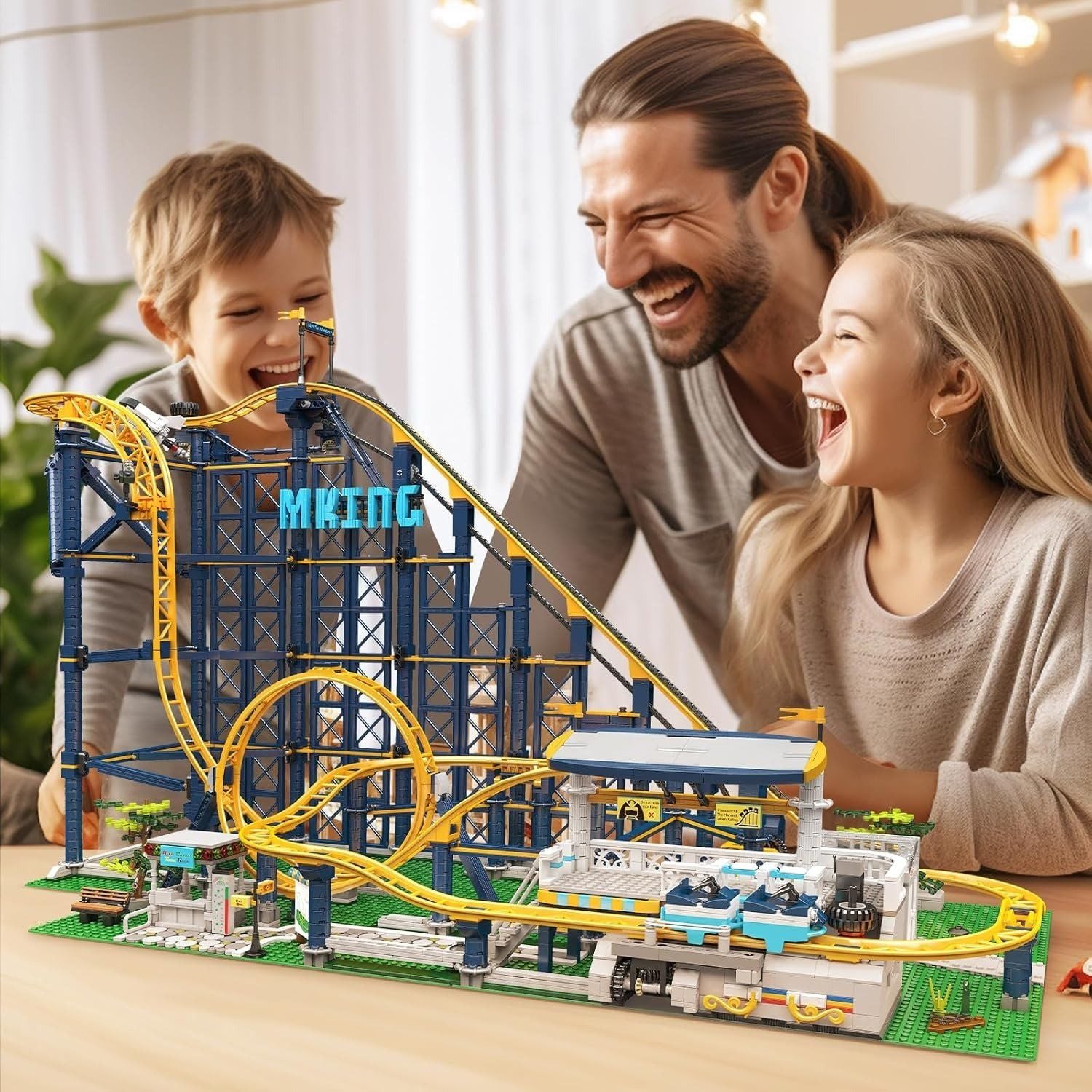  Mô Hình Nhựa 3D Lắp Ráp MOULD KING Tàu Lượn Siêu Tốc 11012 (3238 mảnh, Roller Coaster) - LG0191 