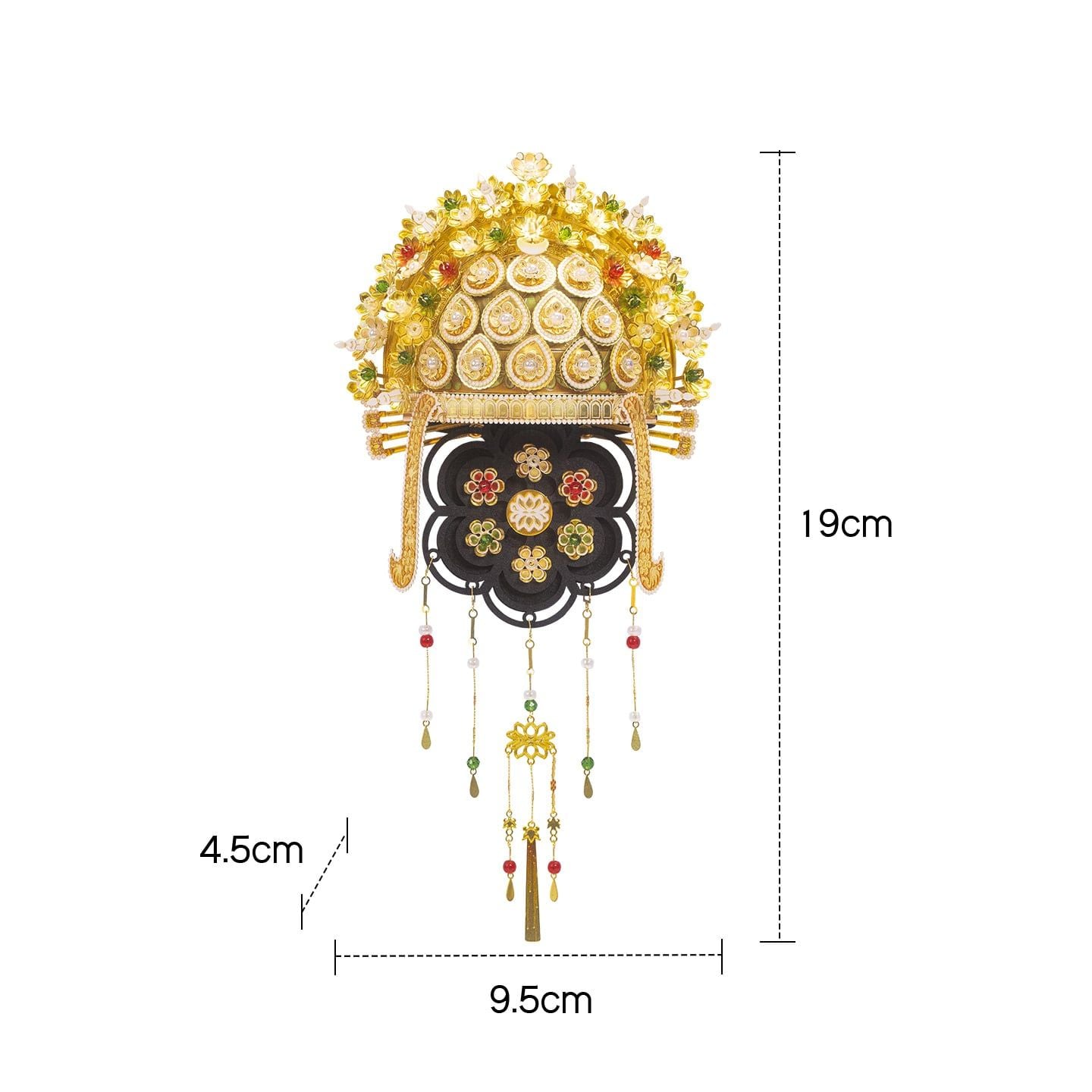  Mô Hình Kim Loại Lắp Ráp 3D MU Tùy Lễ Hoa Điền Quan (164 mảnh, Sui Dynasty Fireworks & Omanent) YM-N188-E – MP1334 