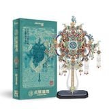  Mô Hình Kim Loại 3D Lắp Ráp Piececool Điểm Thúy Hỉ Phiến (325 mảnh, Kingfisher Xifan) P370-BR – MP1324 