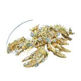  Mô Hình Kim Loại 3D Lắp Ráp Piececool Tôm Càng Hà Hữu Kiềm (283 mảnh, Fortune Lobster ) P393-YG – MP1296 