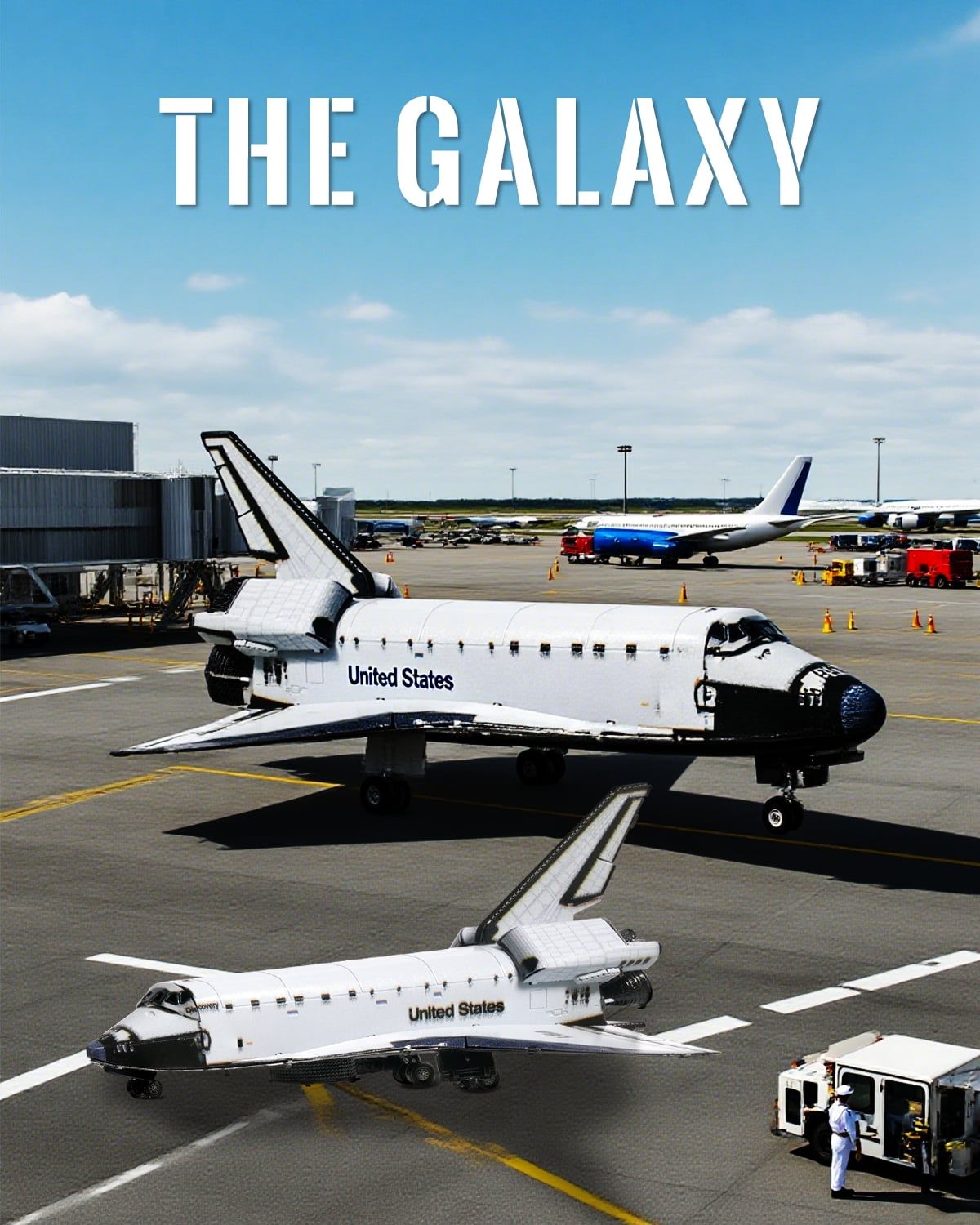  Mô Hình Kim Loại 3D Lắp Ráp Piececool Tàu Con Thoi (77 mảnh, Galaxy Spaceship, Hít Tủ Lạnh) HB012-WK – MP1328 