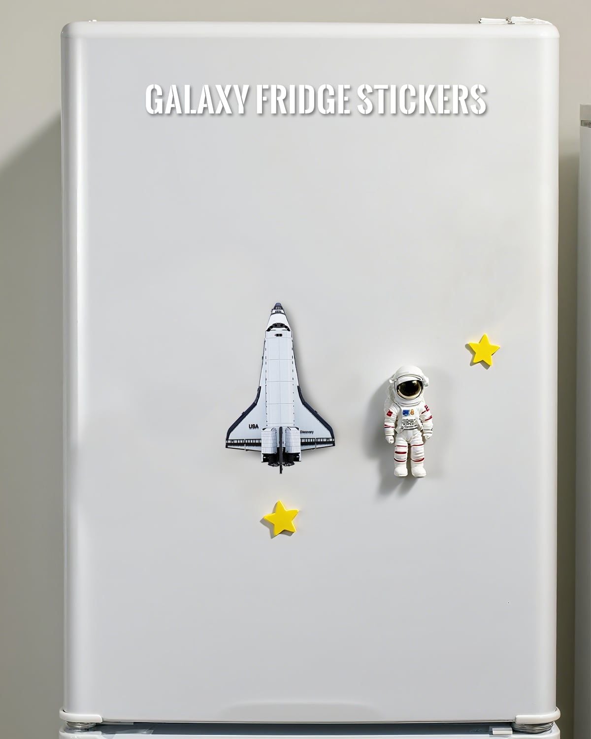  Mô Hình Kim Loại 3D Lắp Ráp Piececool Tàu Con Thoi (77 mảnh, Galaxy Spaceship, Hít Tủ Lạnh) HB012-WK – MP1328 