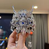  Mô Hình Kim Loại 3D Lắp Ráp Piececool Miêu Ngân Quan Sức (335 mảnh, Tiara-Miao Silversmithing Tiara, Hít Tủ Lạnh) B004-BS – MP1317 