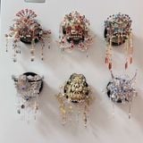  Mô Hình Kim Loại 3D Lắp Ráp Piececool Di Tộc Ngân Quan (194 mảnh, Yi Ethnic Silver Tiara, Hít Tủ Lạnh) B008-SK – MP1321 