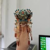  Mô Hình Kim Loại 3D Lắp Ráp Piececool Điểm Thúy Phượng Điền (165 mảnh, Kingfisher Phoenix Dian, Hít Tủ Lạnh) B005-GB – MP1318 