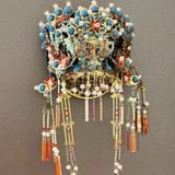  Mô Hình Kim Loại 3D Lắp Ráp Piececool Điểm Thúy Phượng Điền (165 mảnh, Kingfisher Phoenix Dian, Hít Tủ Lạnh) B005-GB – MP1318 