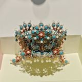  Mô Hình Kim Loại 3D Lắp Ráp Piececool Điểm Thúy Phượng Điền (165 mảnh, Kingfisher Phoenix Dian, Hít Tủ Lạnh) B005-GB – MP1318 