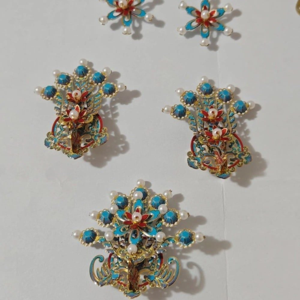  Mô Hình Kim Loại 3D Lắp Ráp Piececool Điểm Thúy Phượng Điền (165 mảnh, Kingfisher Phoenix Dian, Hít Tủ Lạnh) B005-GB – MP1318 