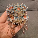  Mô Hình Kim Loại 3D Lắp Ráp Piececool Điểm Thúy Phượng Điền (165 mảnh, Kingfisher Phoenix Dian, Hít Tủ Lạnh) B005-GB – MP1318 