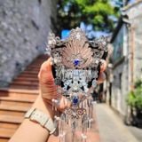  Mô Hình Kim Loại 3D Lắp Ráp Piececool Di Tộc Ngân Quan (194 mảnh, Yi Ethnic Silver Tiara, Hít Tủ Lạnh) B008-SK – MP1321 