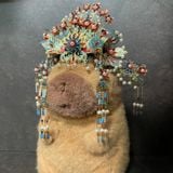  Mô Hình Kim Loại 3D Lắp Ráp Piececool Điểm Thúy Phượng Quan (206 mảnh, Kingfisher Phoenix, Hít Tủ Lạnh) B009-BG – MP1322 