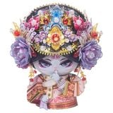  Mô Hình Kim Loại Lắp Ráp 3D MU Mèo Quý Phi Chân Hoàn (127 mảnh, The Legend of Zhen Huan - Zhenhuan) YM-LC146-W – MP1315 