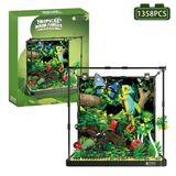  Mô Hình Nhựa 3D Lắp Ráp TEC CREATOR Rừng Mưa Nhiệt Đới (1358 mảnh, Tropical Rain Forest) - LG0184 